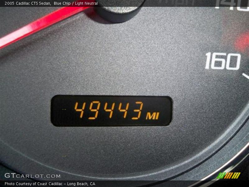 Blue Chip / Light Neutral 2005 Cadillac CTS Sedan