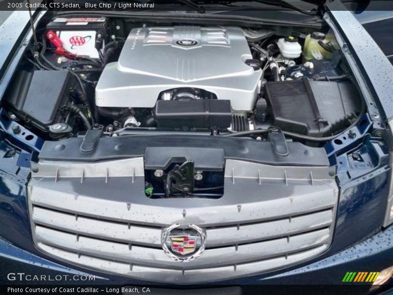 Blue Chip / Light Neutral 2005 Cadillac CTS Sedan