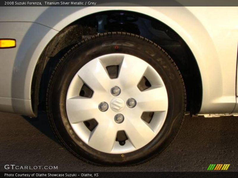 Titanium Silver Metallic / Grey 2008 Suzuki Forenza