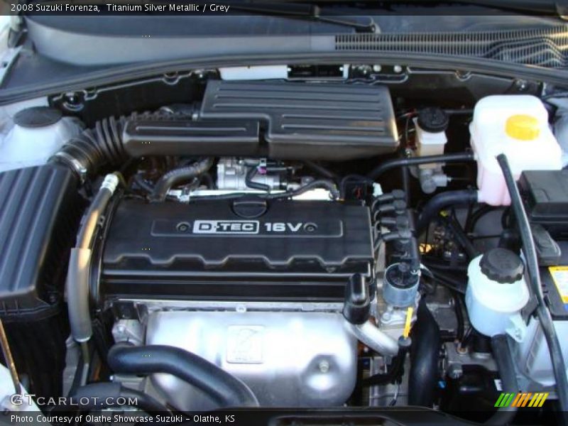 Titanium Silver Metallic / Grey 2008 Suzuki Forenza