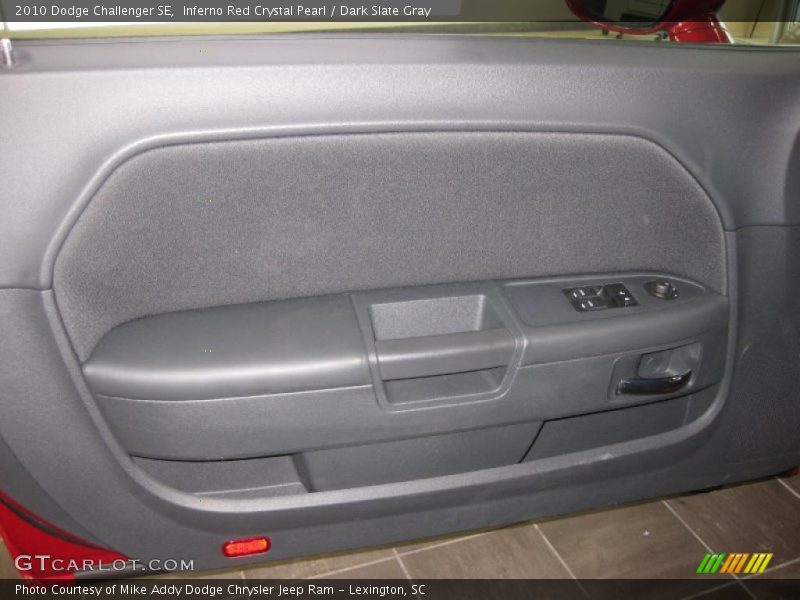 Inferno Red Crystal Pearl / Dark Slate Gray 2010 Dodge Challenger SE