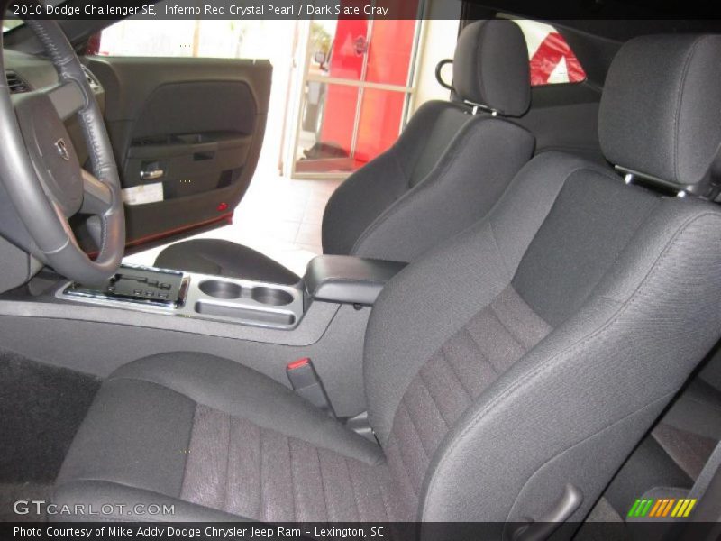 Inferno Red Crystal Pearl / Dark Slate Gray 2010 Dodge Challenger SE