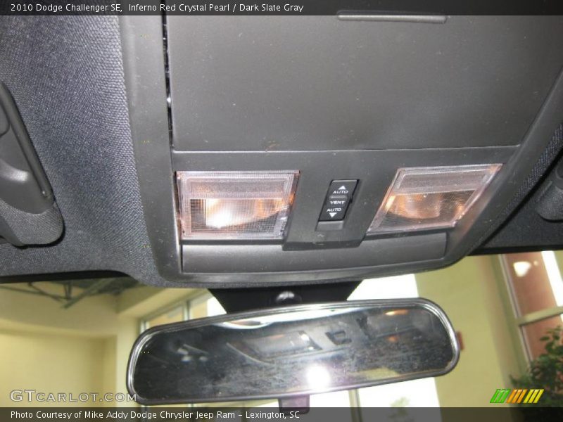 Inferno Red Crystal Pearl / Dark Slate Gray 2010 Dodge Challenger SE