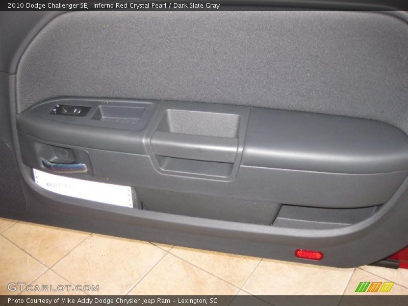 Inferno Red Crystal Pearl / Dark Slate Gray 2010 Dodge Challenger SE