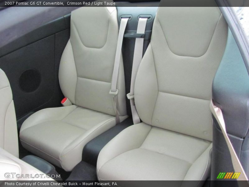 Crimson Red / Light Taupe 2007 Pontiac G6 GT Convertible