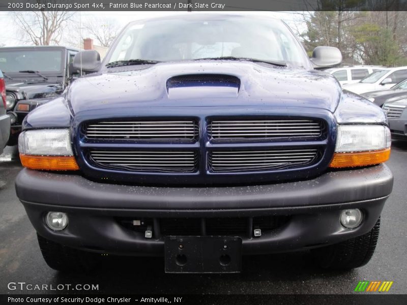 Patriot Blue Pearlcoat / Dark Slate Gray 2003 Dodge Durango Sport 4x4