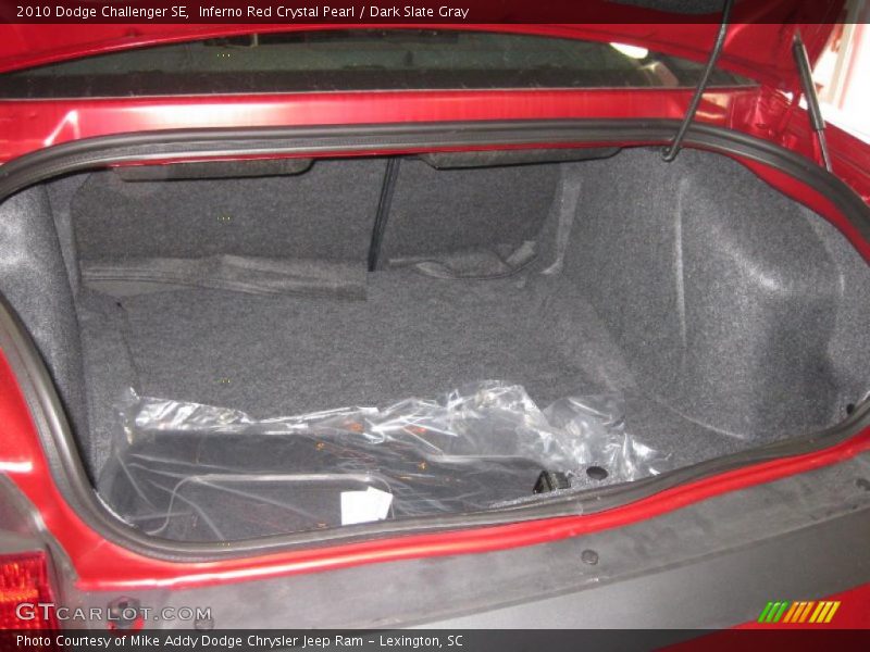 Inferno Red Crystal Pearl / Dark Slate Gray 2010 Dodge Challenger SE