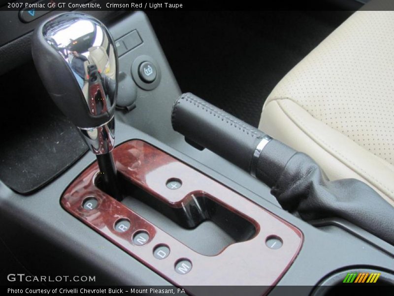 Crimson Red / Light Taupe 2007 Pontiac G6 GT Convertible