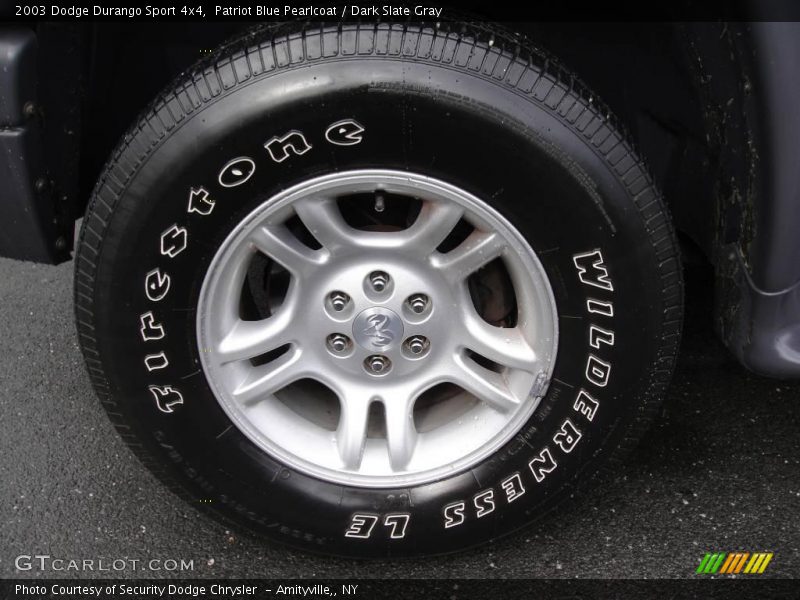 Patriot Blue Pearlcoat / Dark Slate Gray 2003 Dodge Durango Sport 4x4