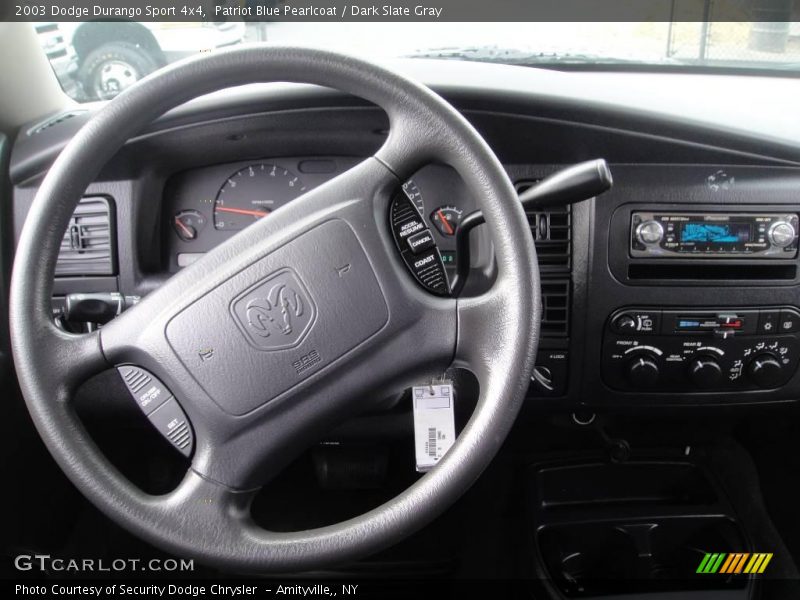 Patriot Blue Pearlcoat / Dark Slate Gray 2003 Dodge Durango Sport 4x4