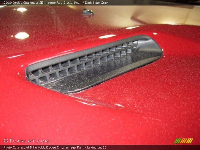 Inferno Red Crystal Pearl / Dark Slate Gray 2010 Dodge Challenger SE