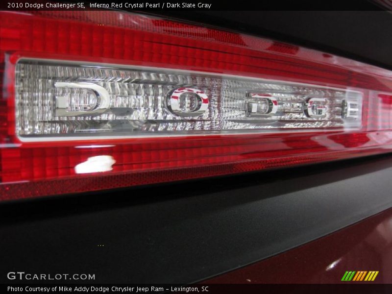 Inferno Red Crystal Pearl / Dark Slate Gray 2010 Dodge Challenger SE