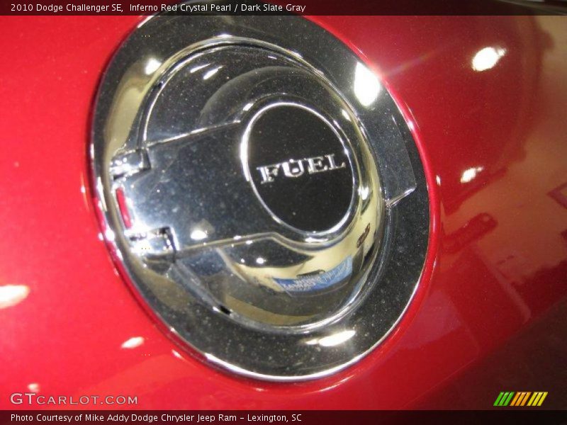 Inferno Red Crystal Pearl / Dark Slate Gray 2010 Dodge Challenger SE