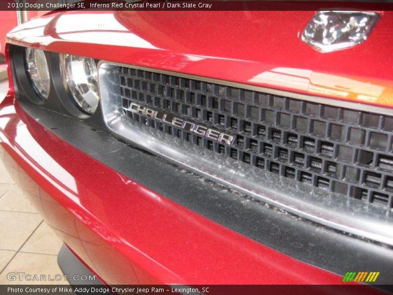 Inferno Red Crystal Pearl / Dark Slate Gray 2010 Dodge Challenger SE