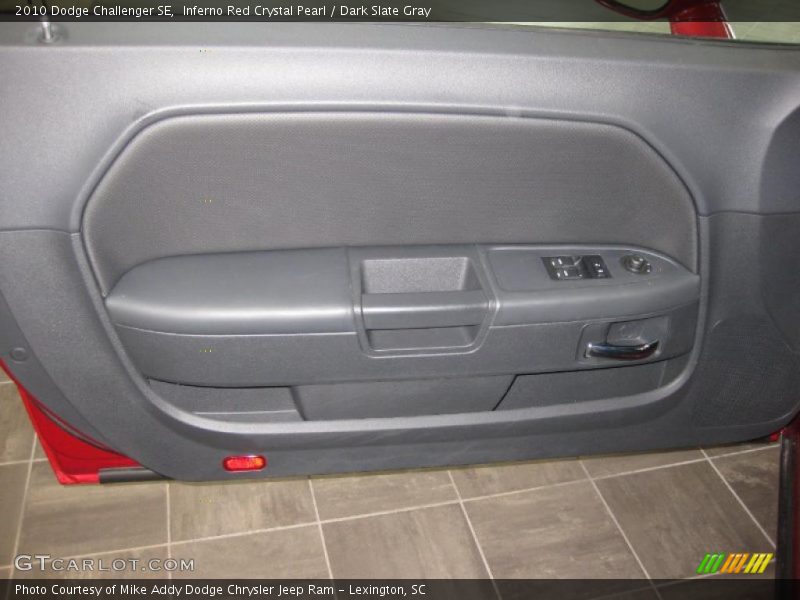 Inferno Red Crystal Pearl / Dark Slate Gray 2010 Dodge Challenger SE