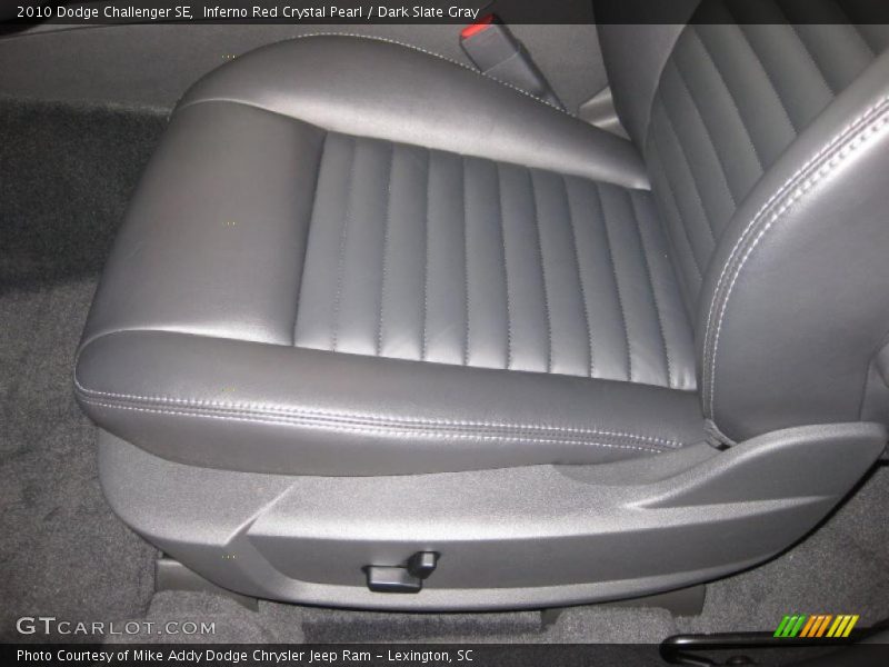 Inferno Red Crystal Pearl / Dark Slate Gray 2010 Dodge Challenger SE