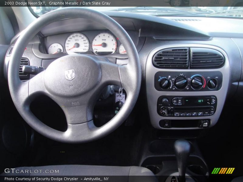Graphite Metallic / Dark Slate Gray 2003 Dodge Neon SXT