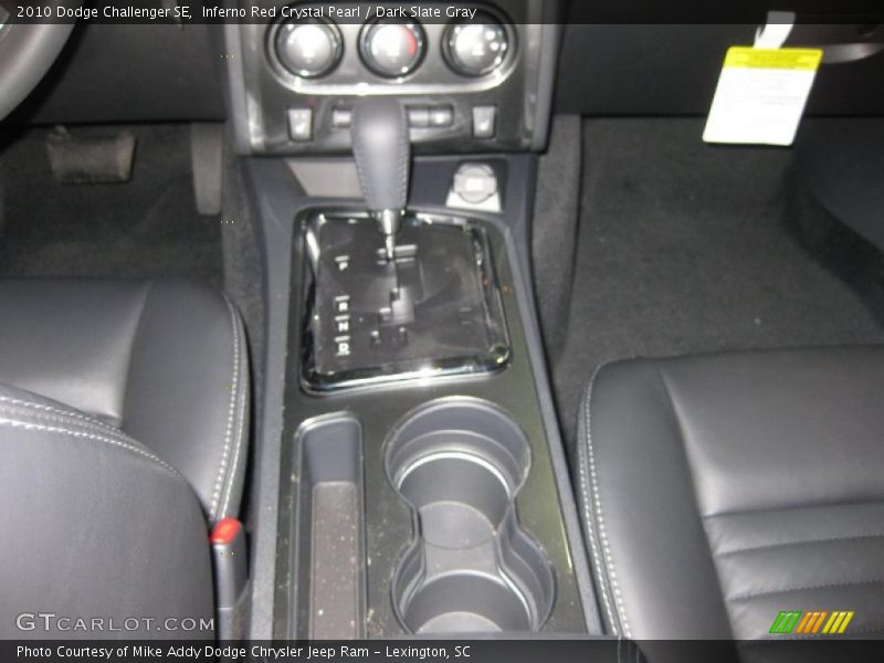 Inferno Red Crystal Pearl / Dark Slate Gray 2010 Dodge Challenger SE