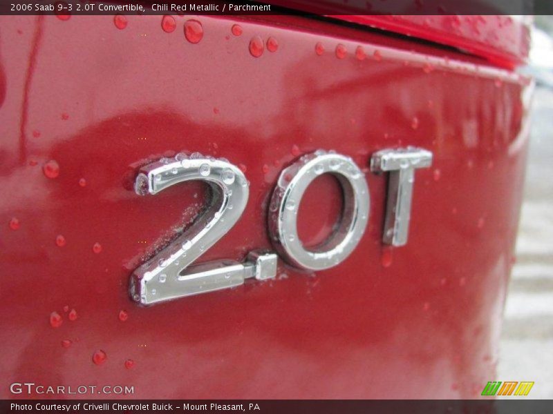Chili Red Metallic / Parchment 2006 Saab 9-3 2.0T Convertible