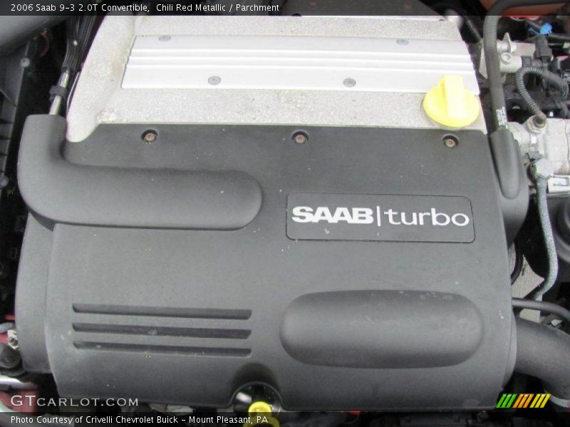 Chili Red Metallic / Parchment 2006 Saab 9-3 2.0T Convertible