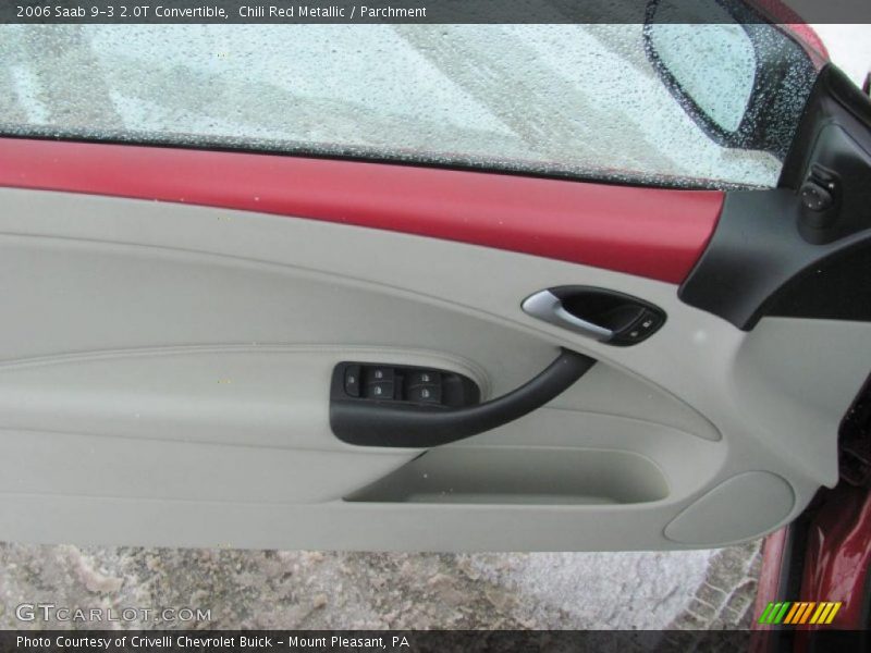 Chili Red Metallic / Parchment 2006 Saab 9-3 2.0T Convertible