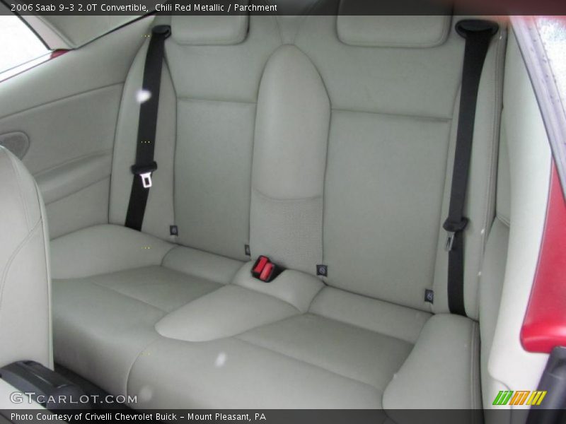 Chili Red Metallic / Parchment 2006 Saab 9-3 2.0T Convertible