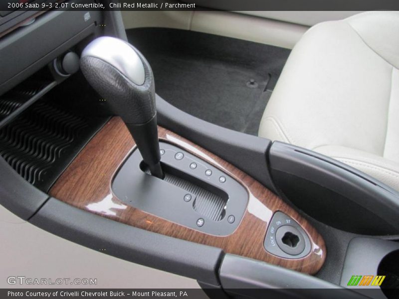 Chili Red Metallic / Parchment 2006 Saab 9-3 2.0T Convertible