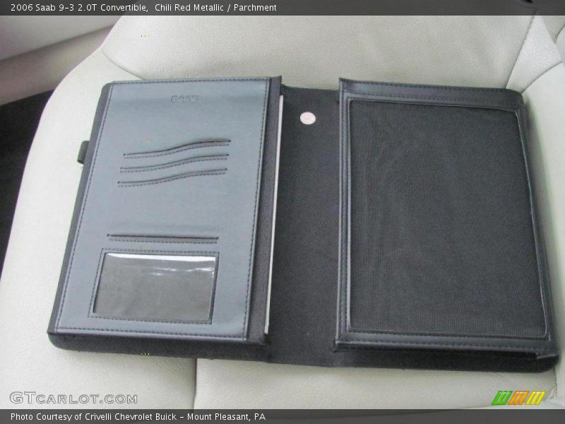 Chili Red Metallic / Parchment 2006 Saab 9-3 2.0T Convertible