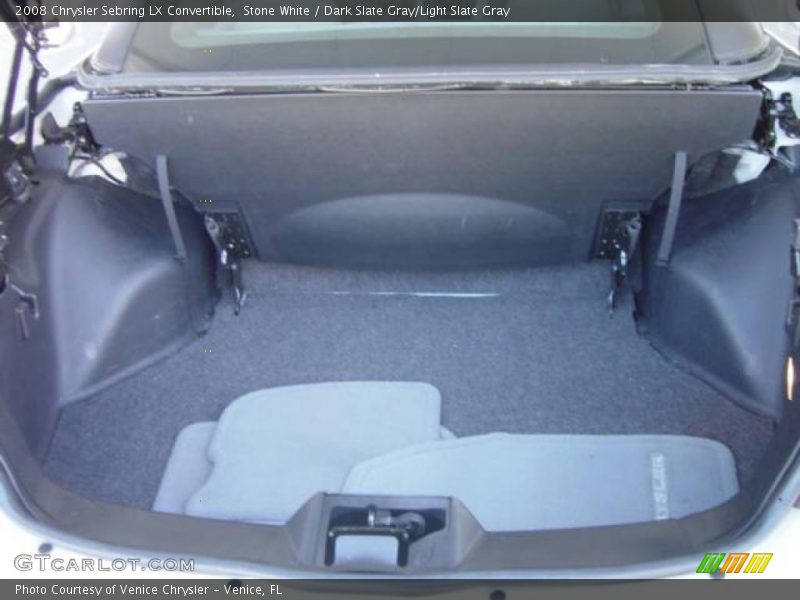 Stone White / Dark Slate Gray/Light Slate Gray 2008 Chrysler Sebring LX Convertible