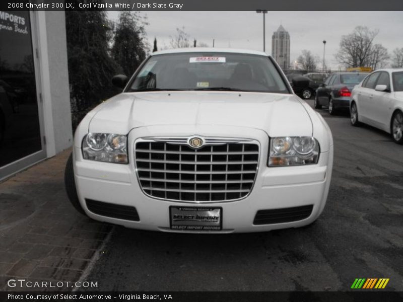 Cool Vanilla White / Dark Slate Gray 2008 Chrysler 300 LX