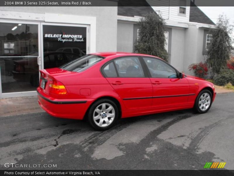 Imola Red / Black 2004 BMW 3 Series 325i Sedan