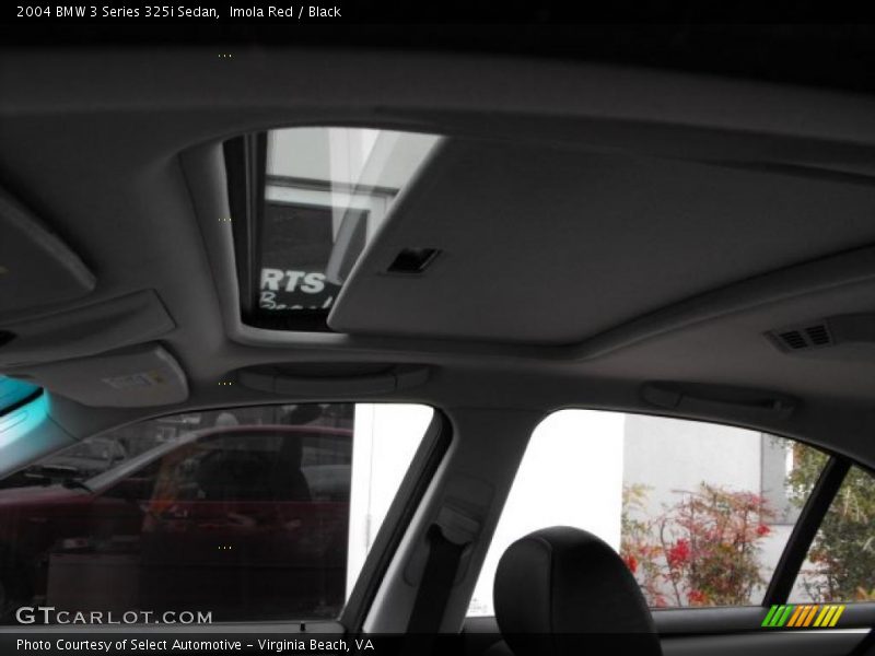 Imola Red / Black 2004 BMW 3 Series 325i Sedan