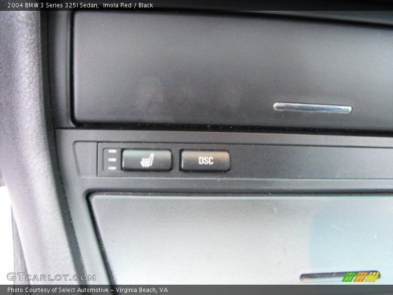 Imola Red / Black 2004 BMW 3 Series 325i Sedan