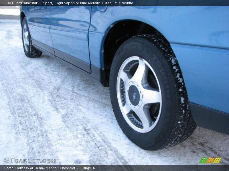 Light Sapphire Blue Metallic / Medium Graphite 2001 Ford Windstar SE Sport
