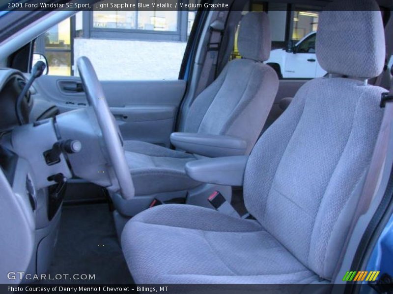 Light Sapphire Blue Metallic / Medium Graphite 2001 Ford Windstar SE Sport