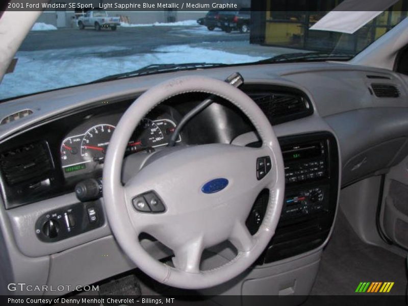 Light Sapphire Blue Metallic / Medium Graphite 2001 Ford Windstar SE Sport