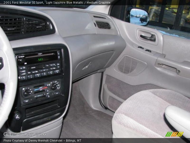 Light Sapphire Blue Metallic / Medium Graphite 2001 Ford Windstar SE Sport