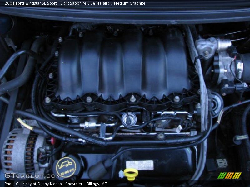 Light Sapphire Blue Metallic / Medium Graphite 2001 Ford Windstar SE Sport