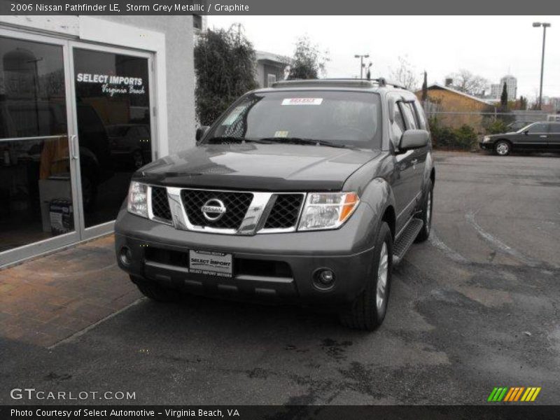 Storm Grey Metallic / Graphite 2006 Nissan Pathfinder LE