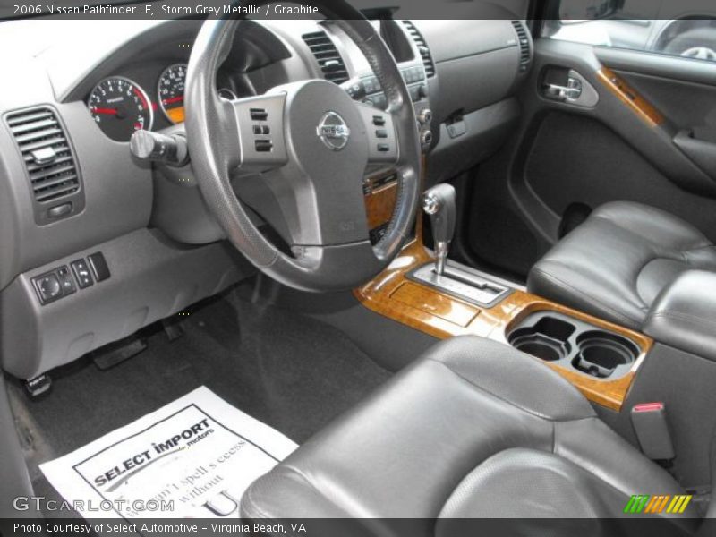 Storm Grey Metallic / Graphite 2006 Nissan Pathfinder LE