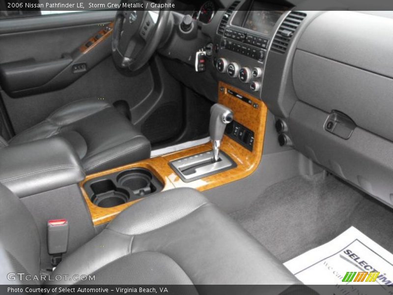 Storm Grey Metallic / Graphite 2006 Nissan Pathfinder LE