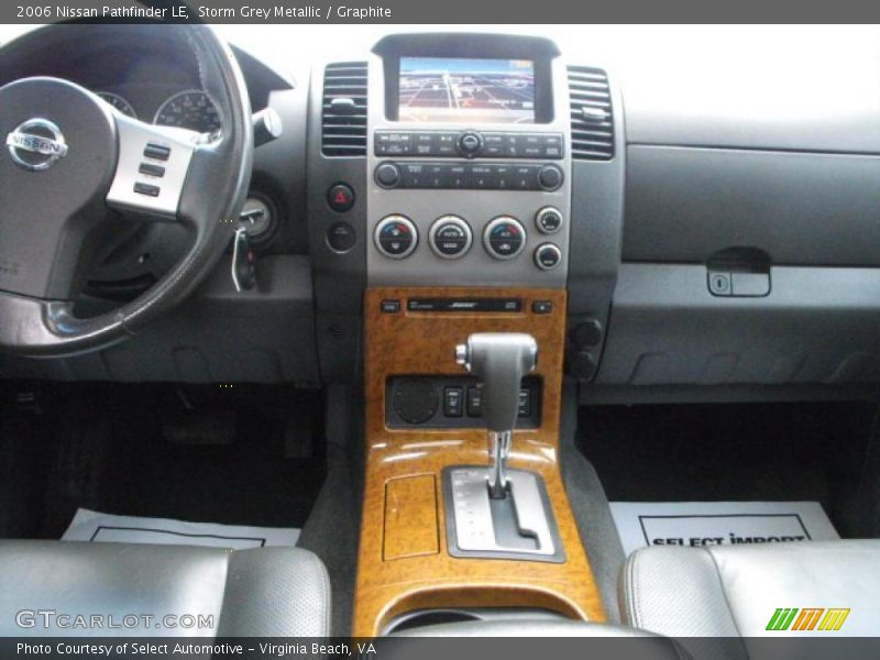 Storm Grey Metallic / Graphite 2006 Nissan Pathfinder LE
