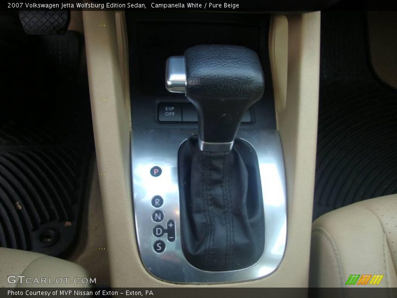 Campanella White / Pure Beige 2007 Volkswagen Jetta Wolfsburg Edition Sedan