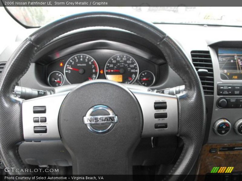 Storm Grey Metallic / Graphite 2006 Nissan Pathfinder LE