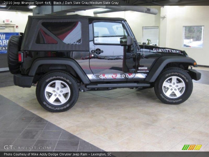 Black / Dark Slate Gray/Medium Slate Gray 2010 Jeep Wrangler Sport 4x4