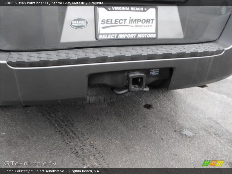Storm Grey Metallic / Graphite 2006 Nissan Pathfinder LE