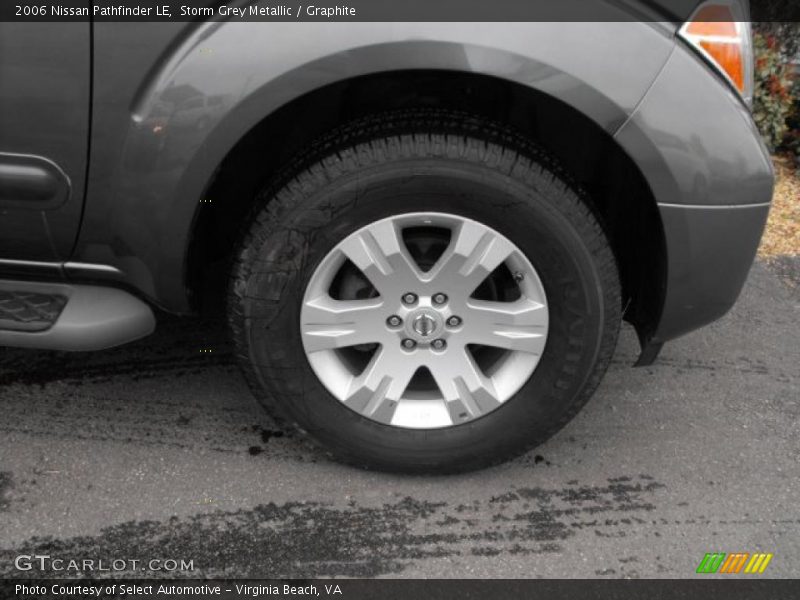 Storm Grey Metallic / Graphite 2006 Nissan Pathfinder LE
