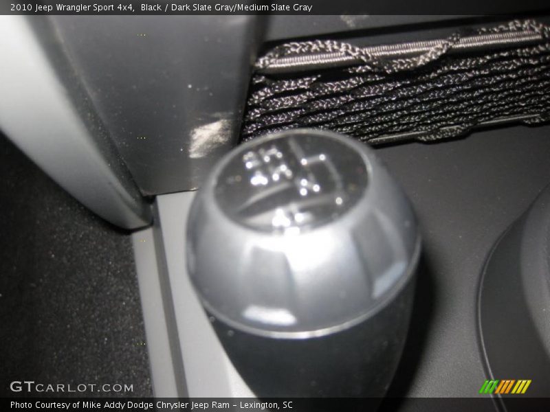 Black / Dark Slate Gray/Medium Slate Gray 2010 Jeep Wrangler Sport 4x4