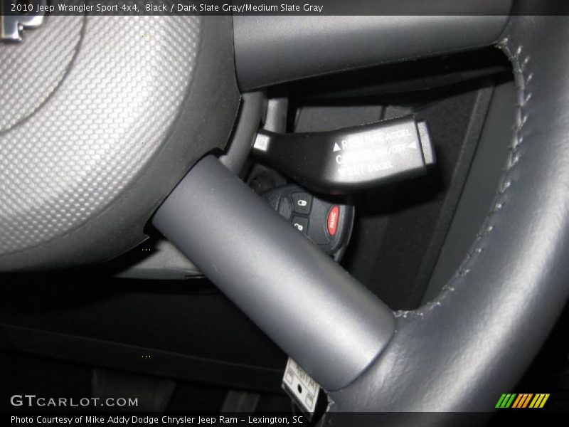 Black / Dark Slate Gray/Medium Slate Gray 2010 Jeep Wrangler Sport 4x4