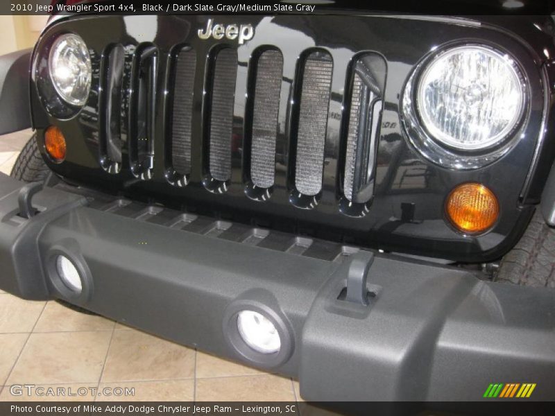 Black / Dark Slate Gray/Medium Slate Gray 2010 Jeep Wrangler Sport 4x4